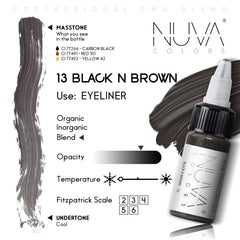 13 Black N Brown