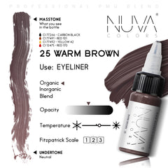 25 Warm Brown