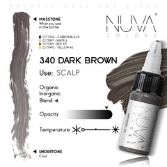 340 Dark Brown SMP