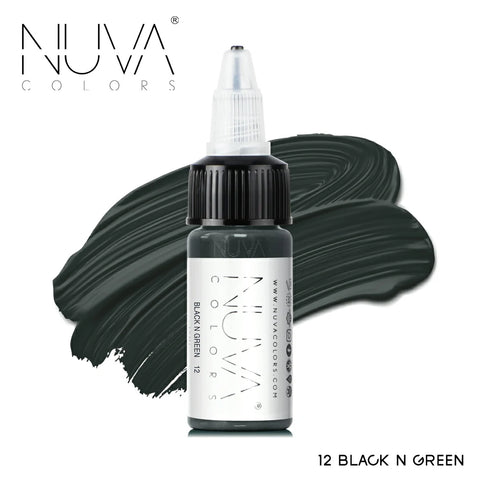 12 Black N Green