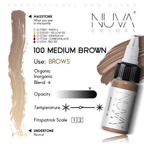 100 Medium Brown | RC