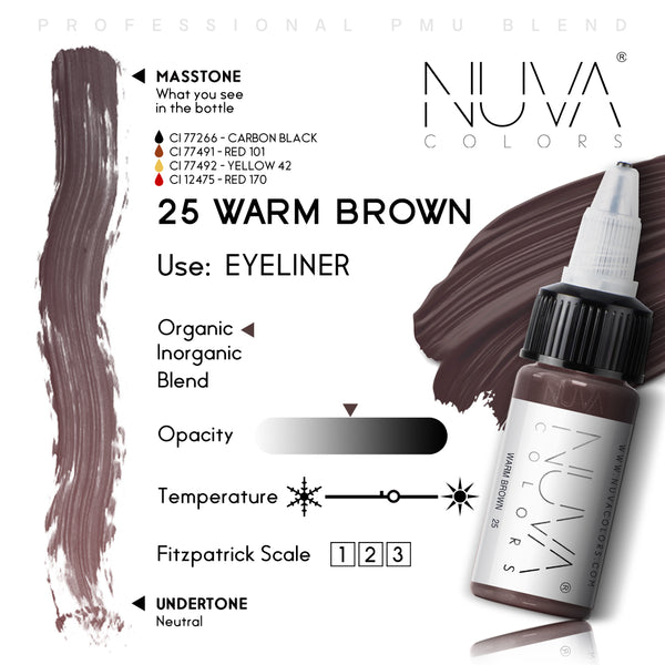 25 Warm Brown