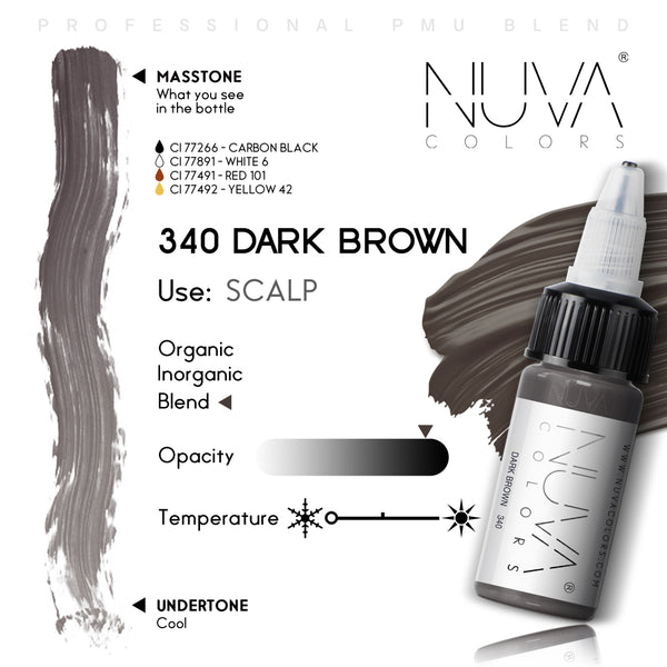 340 Dark Brown SMP