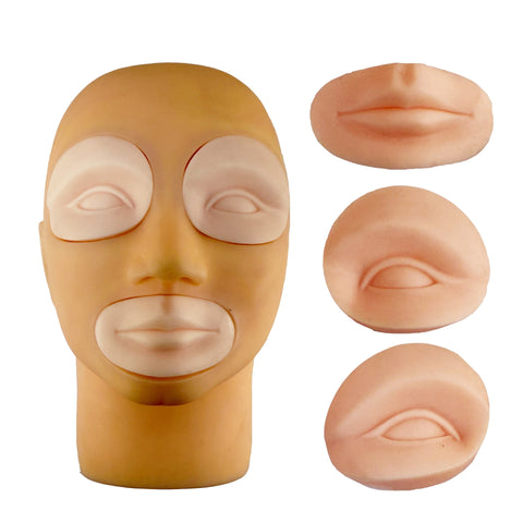 3D Head Practice Model | Silicone Training Tool