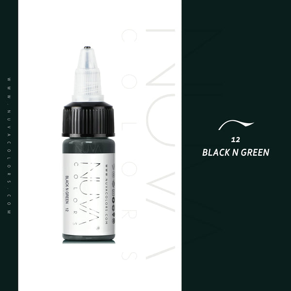 12 Black N Green